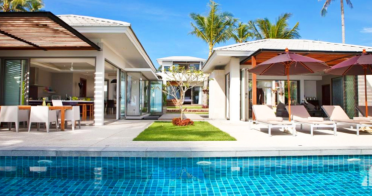 Nouvelle villa ultra-luxe de 8 chambres en bord de mer à Lipa Noi